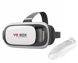 Oculos Vr Box Para Realidade Virtual C/ Controle - Vr-Box