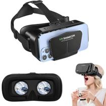 Óculos VR G-10 Realidade Virtual 3D 720p a 2K 6,8 Polegadas