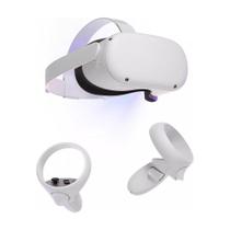 Óculos VR Meta Quest 2 KW49CM 128GB (899-00182-02) Branco, Standalone Wi-Fi, Snapdragon XR2, 6GB RAM, LCD 18321920