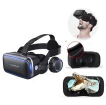 Óculos VR realidade virtual Shinecon 3D com fone de ouvido Headset