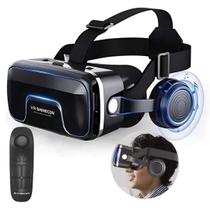 Óculos VR Shinecon 3D Realidade virtual Controle Fones de Ouvido imersão Jogos e Filmes Óculos VR Shinecon 3D Realidade virtual Controle Fones de Ouvido imersão Jogos e Filmes