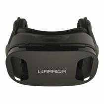 Óculos Warrior Realidade Virtual 3D Gamer Hedeon com Fone de Ouvido Preto - JS086 - Multilaser
