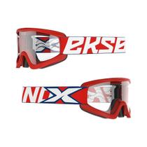 Óculos XBRAND Gox Flat-Out (Transparente) - Vermelho - EKS