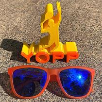 Óculos Yopp - Laranja e lente azul - Água de Salsicha