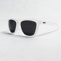 Óculos Yopp - Transparente fosco e lente preta - Loira Gelada