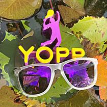 Óculos Yopp - Transparente fosco e lente roxa - Violettera