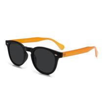 Óculosde Sol Redondo Unissex Varias Cores Proteção UV400 Acompanha Case