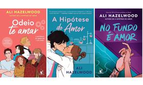 Odeio te amar + A hipótese do amor + No fundo é amor - Ali Hazelwood Odeio te amar + A hipótese do amor + No fundo é amor - Ali Hazelwood