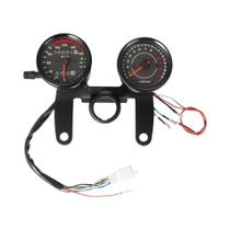 Odômetro LED Para Motocicleta, Velocímetro E Tacômetro 2 Em 1, Medidor Universal Para Cafe Racer Odômetro LED Para Motocicleta, Velocímetro E Tacômetro 2 Em 1, Medidor Universal Para Cafe Racer