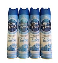 Odorizador Ambiente Aerossol Talco - Kit c/4 unids de 400ml cada - Dom Line Odorizador Ambiente Aerossol Talco - Kit c/4 unids de 400ml cada - Dom Line