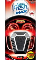 Odorizador automotivo papel luxcar new fresh max very