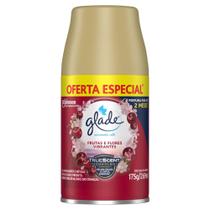 Odorizador de ambiente frutas e flores vibrantes glade automatic frasco 269ml spray refil oferta especial
