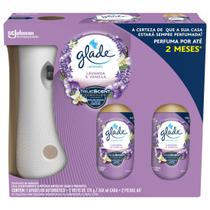Odorizador de Ambiente Glade Automatic + 2 Refis Lavanda e Vanilla 260ml