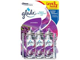 Odorizador de Ambiente Spray Glade - Toque de Frescor Refil 12ml 3 Unidades Odorizador de Ambiente Spray Glade - Toque de Frescor Refil 12ml 3 Unidades