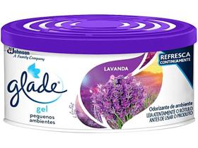 Odorizador de Carro Gel Glade - Lavanda 70gr