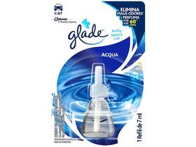 Odorizador de Carro Líquido Glade Auto Sport - Acqua Refil 7ml