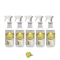 Odorizador Perfumador Spartan Air Essence Chá Branco Kit 5