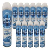 Odorizador Purificador Cheiro Ambiente Ultrafresh Talco 12un