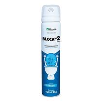 Odorizador Sanitario Block Nº 2 Fresh 100ml Kelldrin Vaso Cheirinho Banheiro Refrescante Antiodor Bloqueador