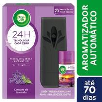 Odorizador Spray Automático Ambiente Freshmatic Preto + Refil 250ml/175g Campos de Lavanda