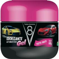 Odorizador V8 gel tutti frutti
