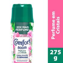Odorizante de Roupas Comfort Boom Perfume em Cristais Euforia Floral 275g