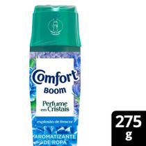 Odorizante de Roupas Comfort Boom Perfume em Cristais Explosão de Frescor 275g Odorizante de Roupas Comfort Boom Perfume em Cristais Explosão de Frescor 275g