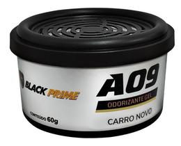 Odorizante Gel A09 Carro Novo Black Prime 60G Cx24