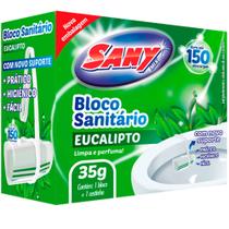 Odorizante sanitário bloco com cestinha - Sany