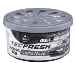 Odorizante Tecfresh Auto Gel Carro Novo 60g