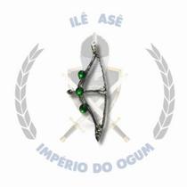 Ofá com 3 pedras - prata c/ verde