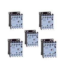Ofereça Mais Controle: Kit com 5 Mini Contatores Weg CWC012 12A 220VCA