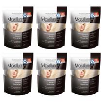 Oferta 6 pouch de po descolorante queratina 300g cada profissional- maxilluring