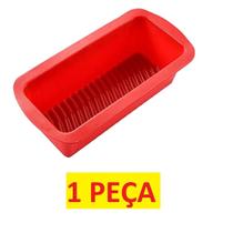 OFERTA Forma de Silicone Retangular 24x13cm Silicone Não Tóxico Artigo de Cozinha Assadeiras e Decoração Forno