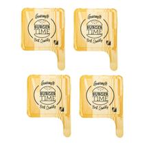 OFERTA KIT 4 Tábuas de Madeira 26x20 Natural para Hamburguer, Cozinha, Grelhados OFERTA KIT 4 Tábuas de Madeira 26x20 Natural para Hamburguer, Cozinha, Grelhados