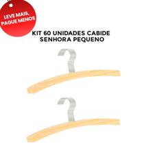 OFERTA KIT 60 Cabides INFANTIL de Madeira modelo Senhora Pequeno 27cm Bordar, Encapar, Organização, Ganchos, Resistente, lavanderia, de Bordar OFERTA KIT 60 Cabides INFANTIL de Madeira modelo Senhora Pequeno 27cm Bordar, Encapar, Organização, Ganchos, Resistente, lavanderia, de Bordar