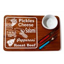 OFERTA KIT de Madeira Rústica com pote e garfinhos Sortidos para Frios, Queijos, Petiscos, Cozinha, Paes OFERTA KIT de Madeira Rústica com pote e garfinhos Sortidos para Frios, Queijos, Petiscos, Cozinha, Paes