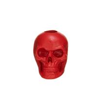 Ofertório Caveira Vermelho Umbanda / Candomblé em Resina