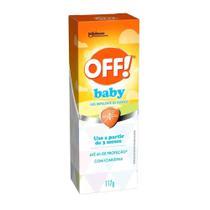 Off Baby Repelente Com Icaridina Gel 117g