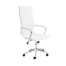 Office Sevilha Pu Alta Branco Rivatti Kit 2 Unidades