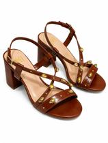 Offline Sandalia Feminina 5739 24379 - WHISKY Offline Sandalia Feminina 5739 24379 - WHISKY