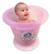 Ofuro Banheira Bebê 0 A 6 Meses Babytub Rosa claro