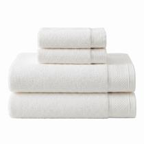ogo de Toalhas 4 peças Luxo Confort Algodão Banhão 500g/m² Grossa Macias, Felpudas e Alta Absorção Sarah Enxovais 2 Banhão 2 Rosto