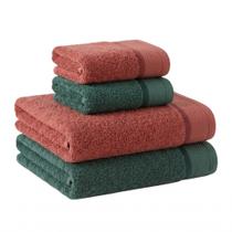 ogo de Toalhas 4 peças Luxo Confort Algodão Banhão 500g/m² Grossa Macias, Felpudas e Alta Absorção Sarah Enxovais 2 Banhão 2 Rosto ogo de Toalhas 4 peças Luxo Confort Algodão Banhão 500g/m² Grossa Macias, Felpudas e Alta Absorção Sarah Enxovais 2 Banhão 2 Rosto