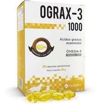 Ograx-3 1000 Mg - Suplemento para cães e gatos - Ômega 3 e 6 - AVERT