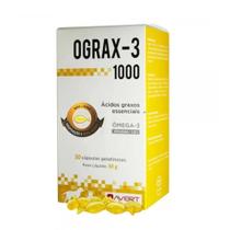 OGRAX-3 1000 Suplemento Omega 3 Cachorro Gato 30 Cápsulas