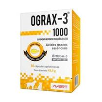 Ograx 3 1000mg 30 cápsulas - Avert