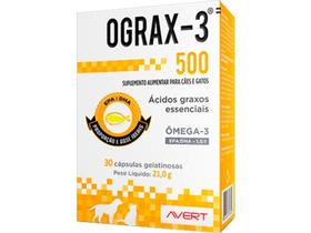 Ograx-3 500 - 30 Cápsulas - Avert