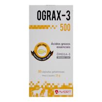 Ograx-3 500 mg 30 cápsulas gelatinosas