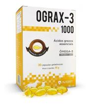 Ograx-3 Suplemento Nutricional Pet Cães Gatos 1000mg 30 Cap.